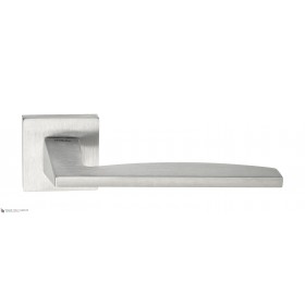 Дверная ручка на квадратном основании Fratelli Cattini TECH 8-CS матовый хром