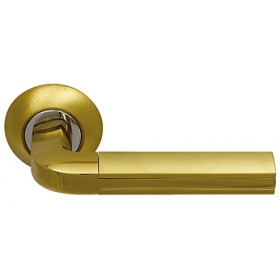 Межкомнатная дверная ручка Archie Sillur 96 золото матовое/ золото