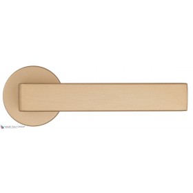 Дверная ручка на круглом основании Fratelli Cattini BOOM 7FS-KD золото крайола