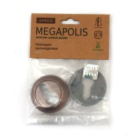 Накладки цилиндровые Megapolis DP-C-0802-AC