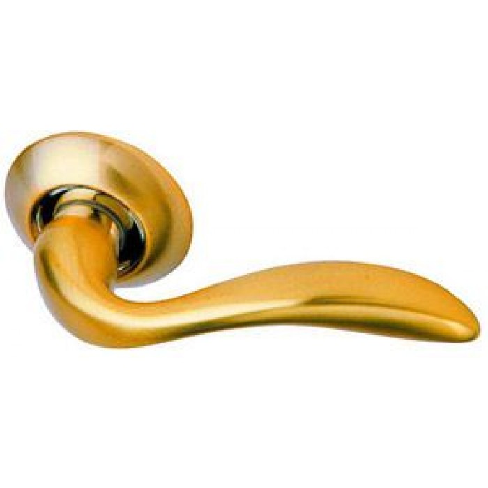 Межкомнатная дверная ручка Archie Adamar S010 RII матовое золото