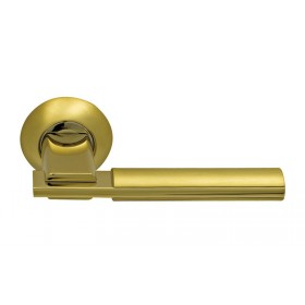 Межкомнатная дверная ручка Archie Sillur 94а золото матовое/ золото