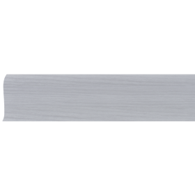 Плинтус ПВХ Line Plast L061 Серый Дуб 2500х58х28 мм