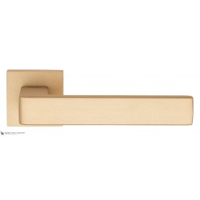 Дверная ручка на квадратном основании Fratelli Cattini BOOM 8-KD золото крайола