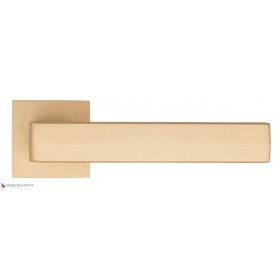 Дверная ручка на квадратном основании Fratelli Cattini BOOM 8-KD золото крайола