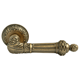 Дверные ручки Rucetti RAP-CLASSIC 3 OMB Cтарая античная бронза
