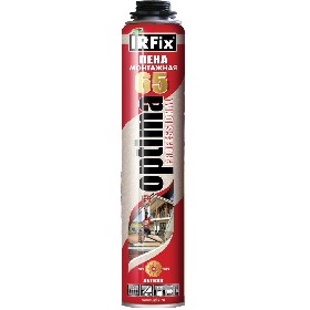 IRFix 65 optima пена монтажная профессиональная летняя IRFix 65 optima пена монтажная профессиональная летняя