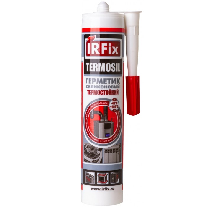 IRFix TERMOSIL / HI-TEMP герметик термостойкий силиконовый