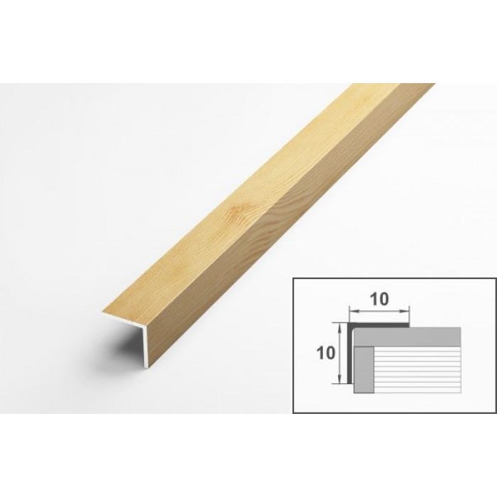 Уголок равнополочный Уп 01-27 сосна 081