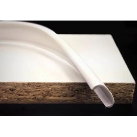 Кромка мебельная для ЛДСП 16мм, кант накладной ПВХ белый 10 м, 1шт