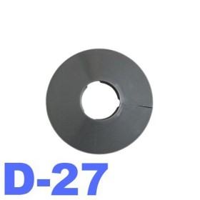 Обвод для труб d-27 мм серый