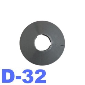 Обвод для труб d-32 мм серый