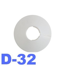 Обвод для труб d-32 мм белый