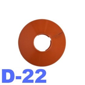 Обвод для труб d-22 мм вишня