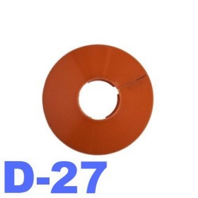 Обвод для труб d-27 мм вишня