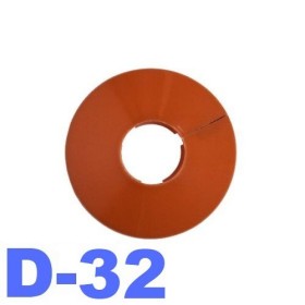 Обвод для труб d-32 мм вишня