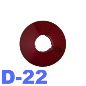 Обвод для труб d-22 мм махагон