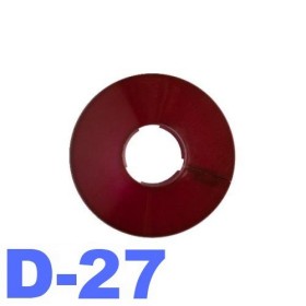 Обвод для труб d-27 мм махагон