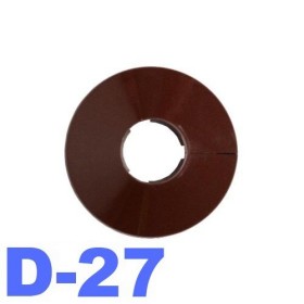 Обвод для труб d-27 мм орех