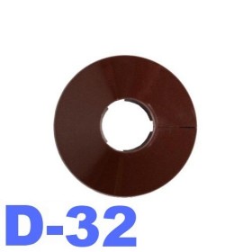 Обвод для труб d-32 мм орех