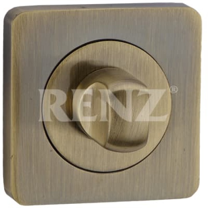 Завертка сантехническая квадратная Renz BK 02 бронза античная